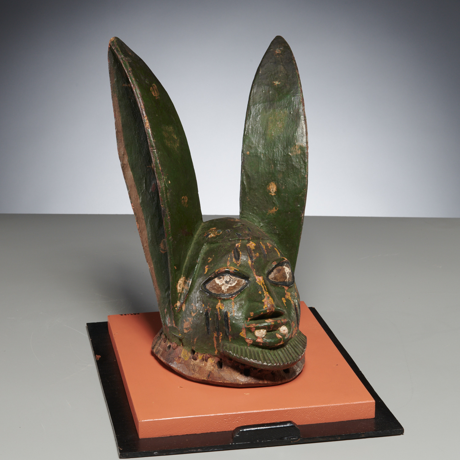YORUBA PEOPLES, CARVED GELEDE MASK,