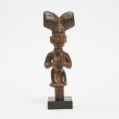 Yoruba Shango Staff Finial, Ni
