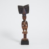 Yoruba Shango Staff, Nigeria,