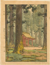 YOSHIDA TOSHI, SACRED GROVE, 2