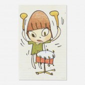 Yoshitomo Nara b.1959. Banging