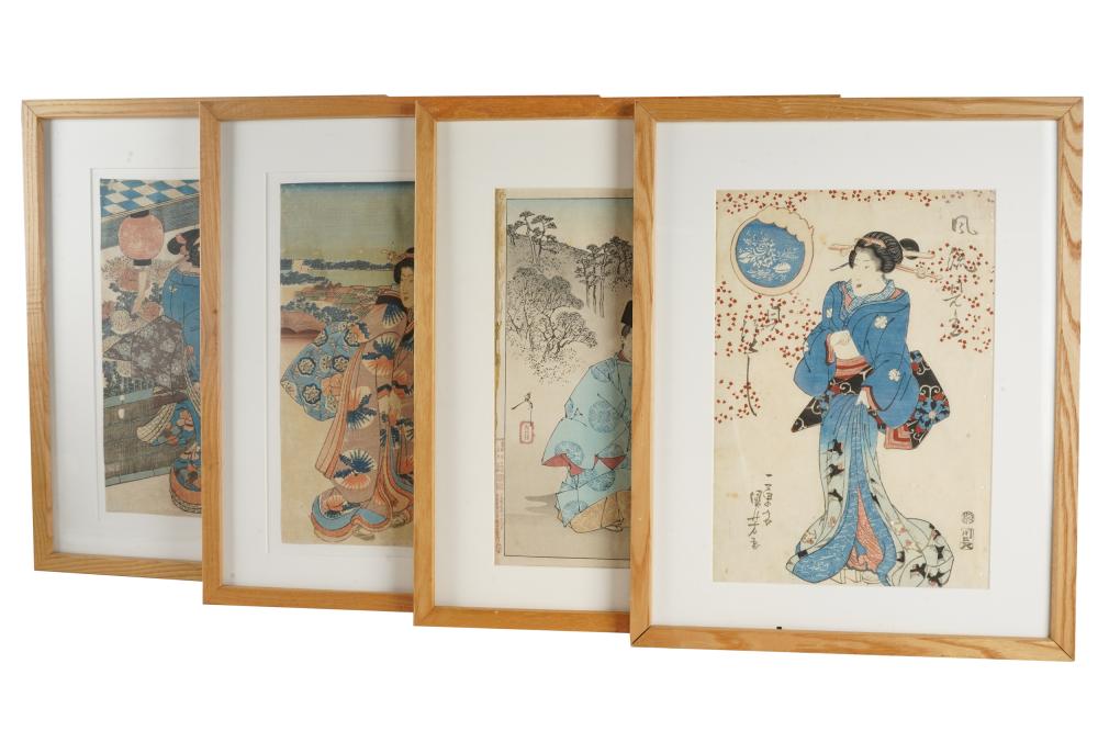 YOSHITOSHI (1839 - 1892): FOUR