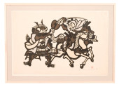 YOSHITOSHI MORI MOUNTED WARRIO