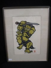 Yoshitoshi Mori Woodblock Sama
