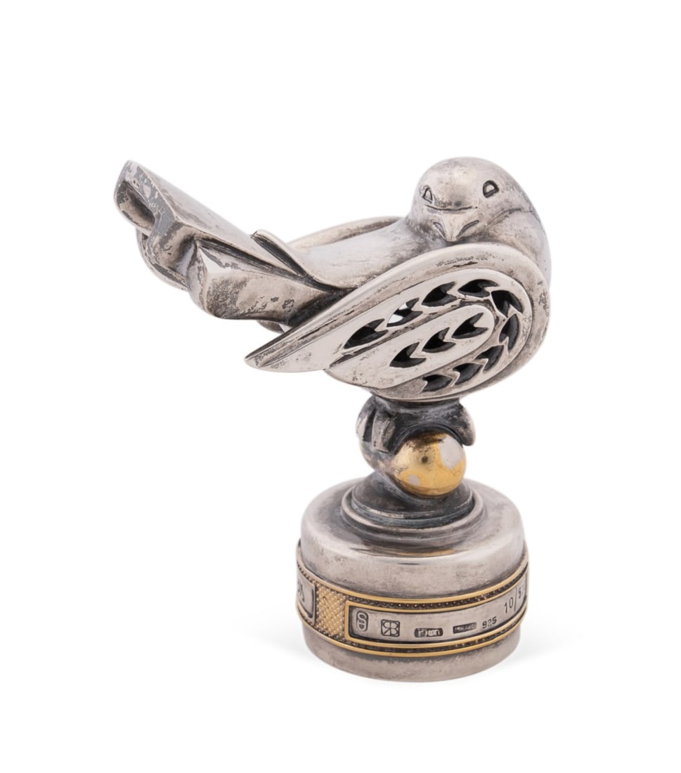 YOSSI SWED GILT & STERLING BIRD