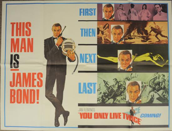You Only Live Twice poster  2 Sheet