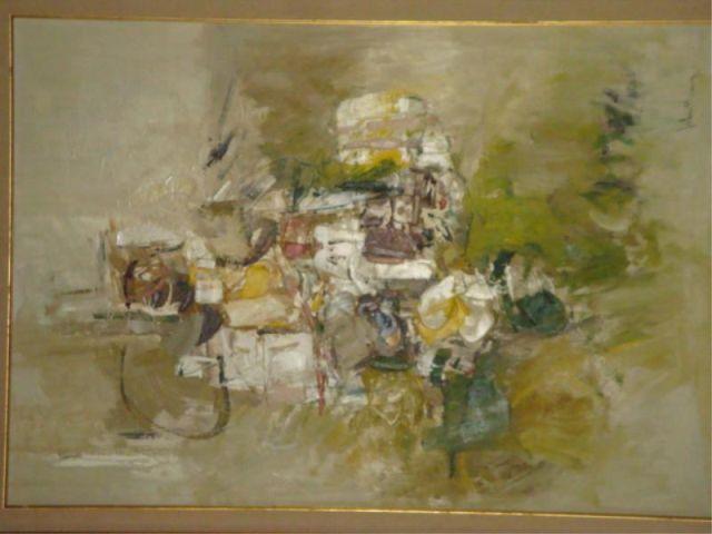 YOUNG, John. 3 Oil Paintings.