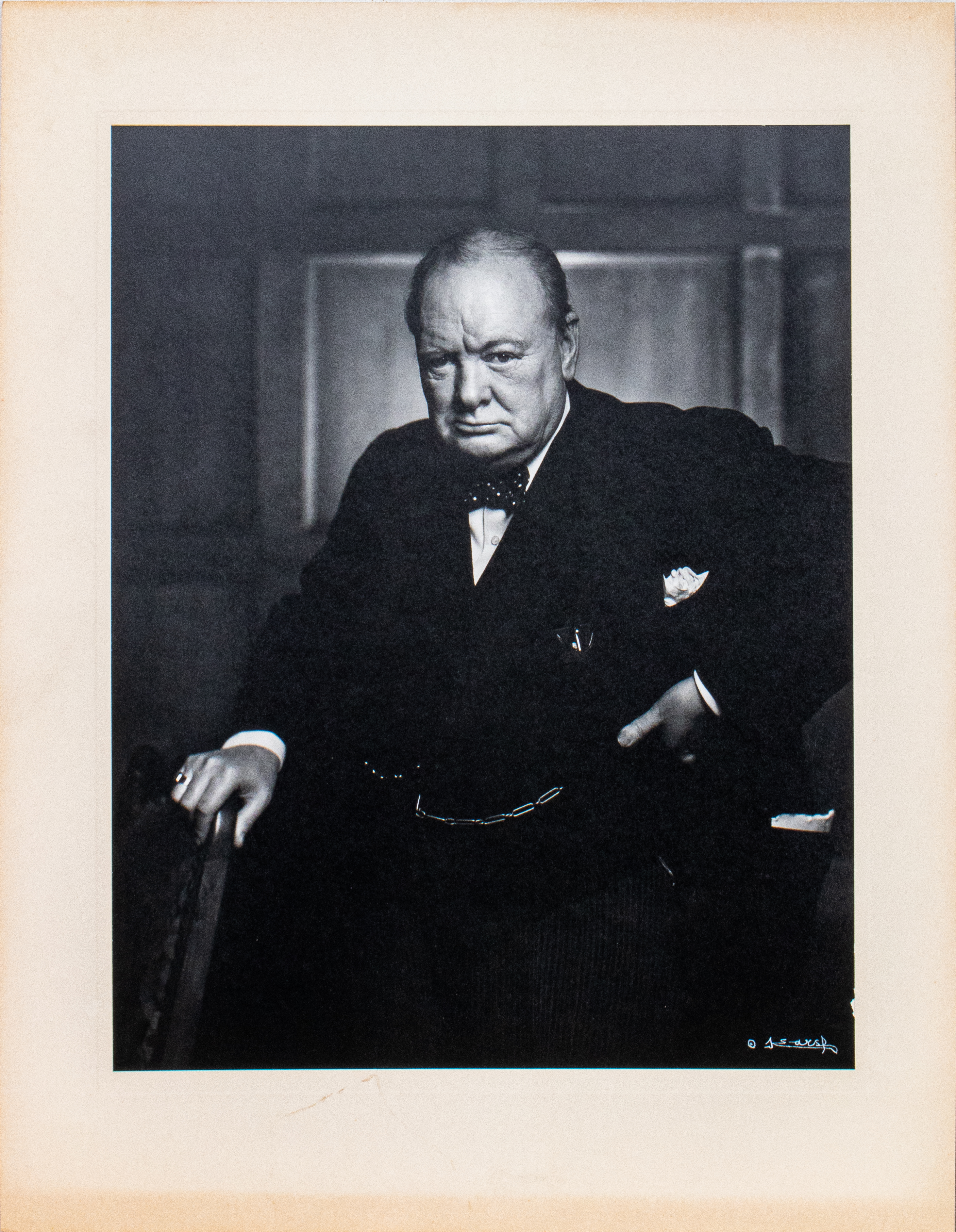 YOUSUF KARSH PHOTOGRAPH OF