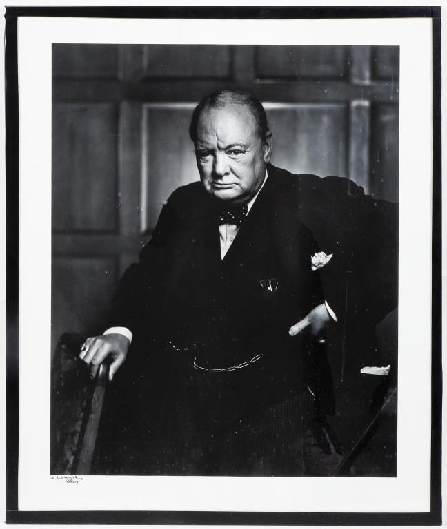 YOUSUF KARSH "PORTRAIT OF WINSTON