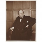 YOUSUF KARSH WINSTON CHURCHILL