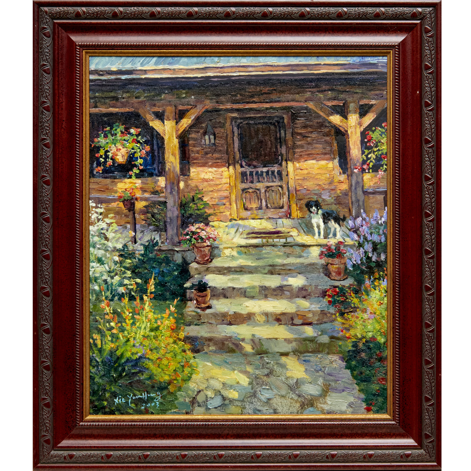 YUAN HUANG XIE, OIL ON CANVAS, 2003