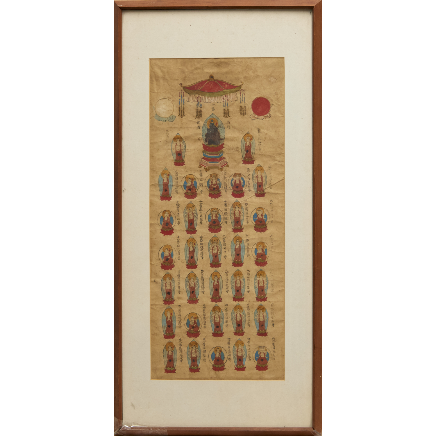 YUAN STYLE 35 CONFESSION BUDDHAS