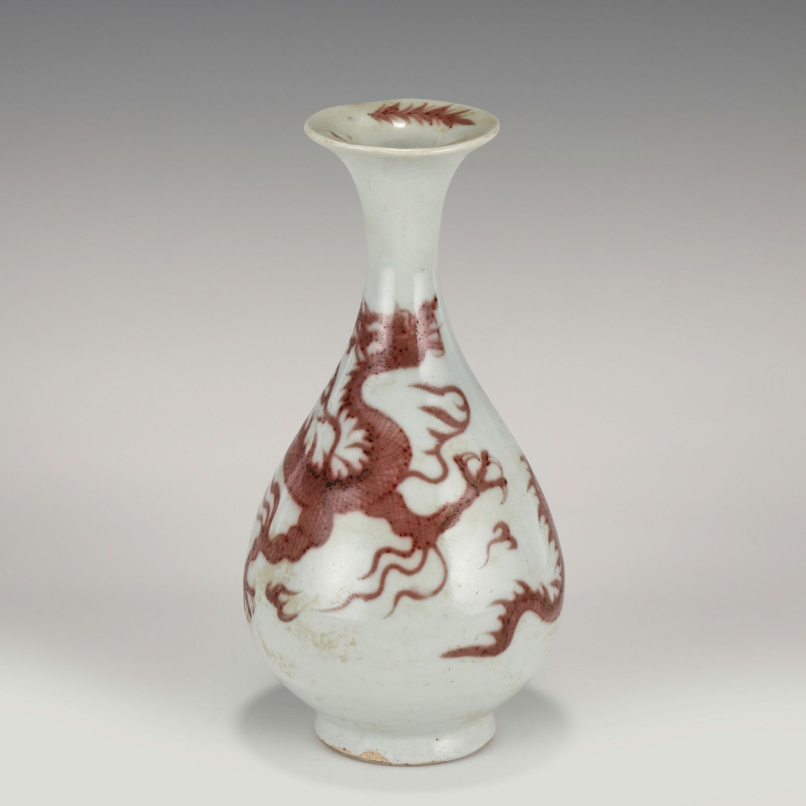 YUAN UNDERGLAZE RED SPRING