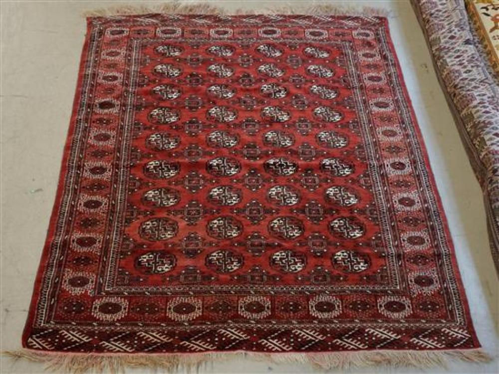 YUMOD TURKOMAN RUG, 8 FT 7 IN X 6