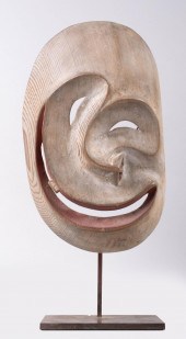 YUP'IK ESKIMO MASK, LOWER YUKO