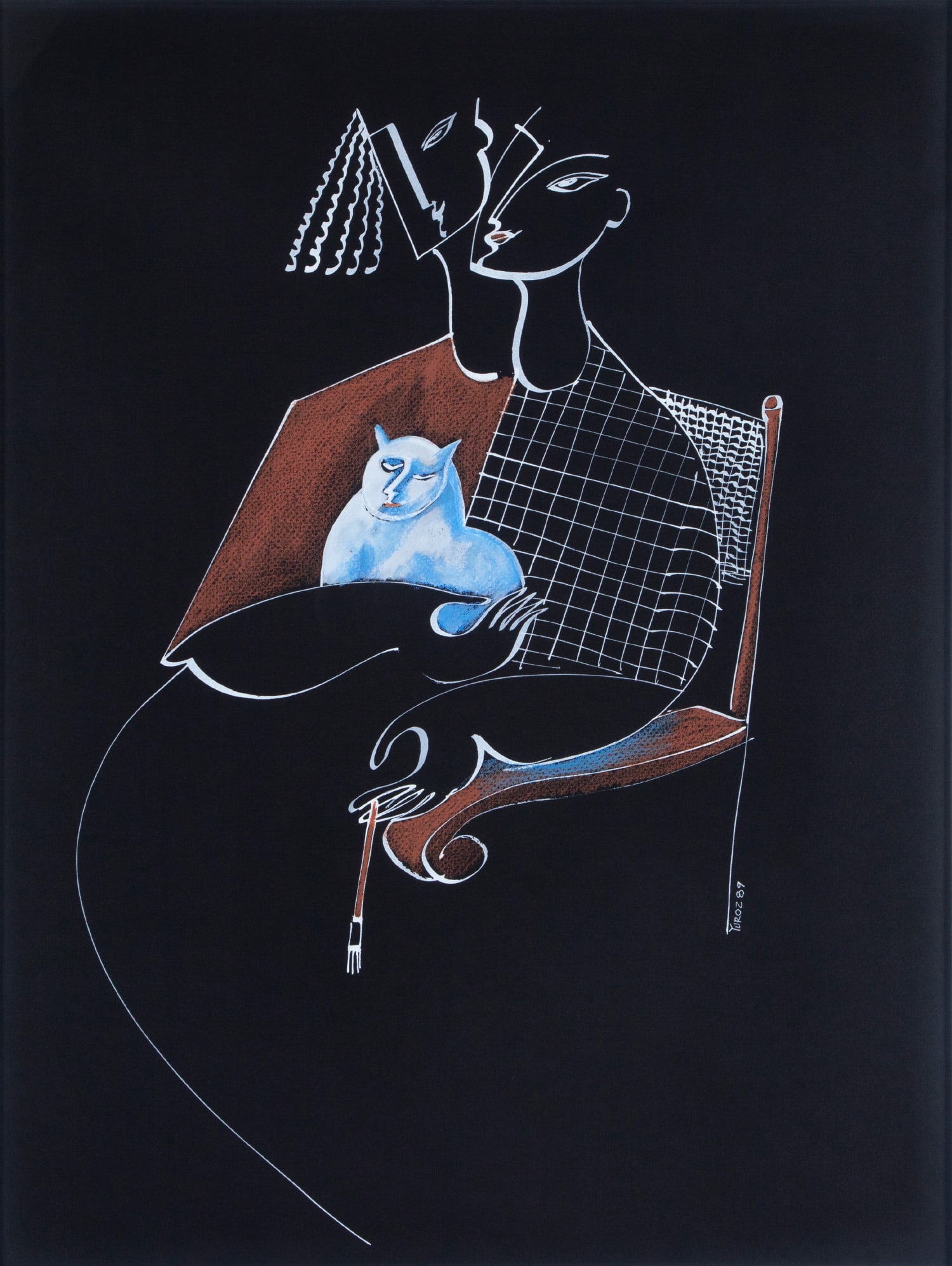 YURI YUROZ  (B. 1956) ARMENIANWHITE