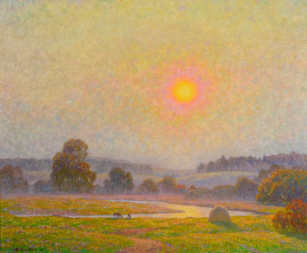 YURI ZLYDEN OIL ON CANVASYURI