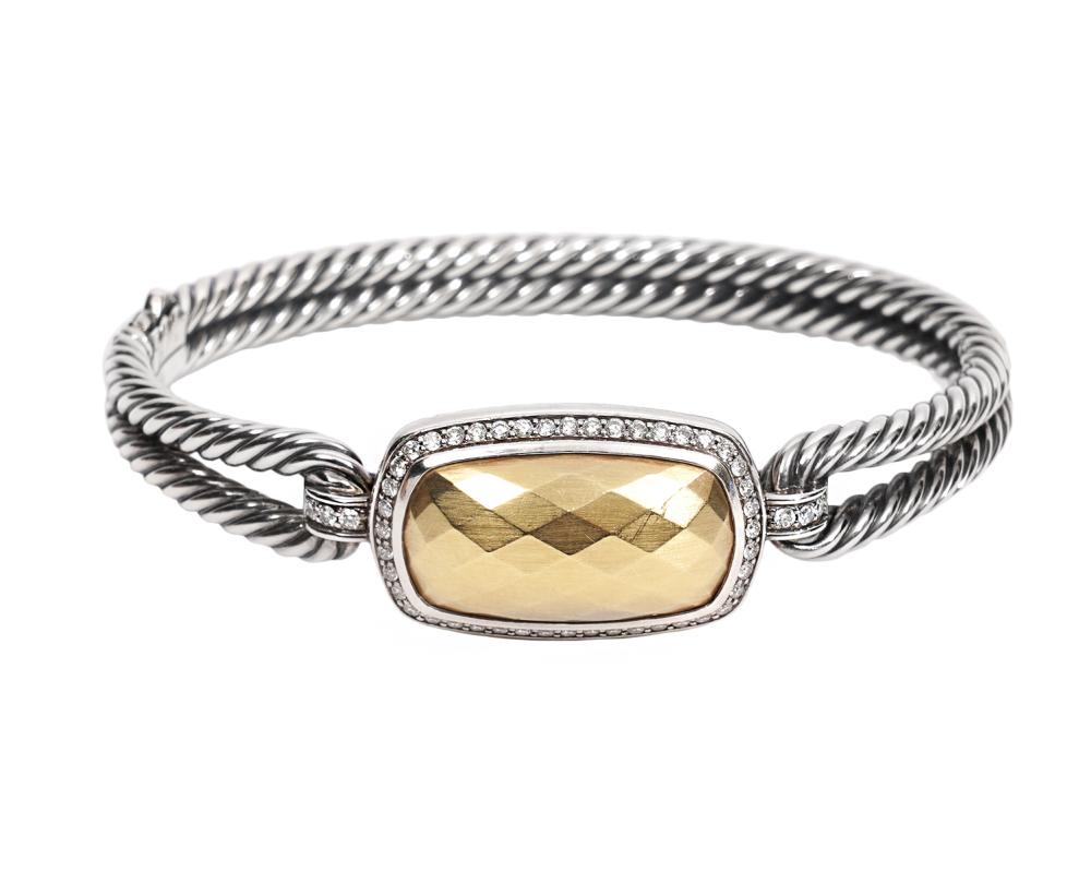 YURMAN ALBION DIAMOND, STERLING &
