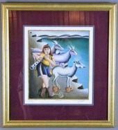 YUVAL MAHLER OFFSET LITHOGRAPH
