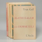 YVAN & CLAIRE GOLL, (6) SIGNED