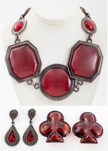 YVES SAINT LAURENT EARRINGS &AMP;