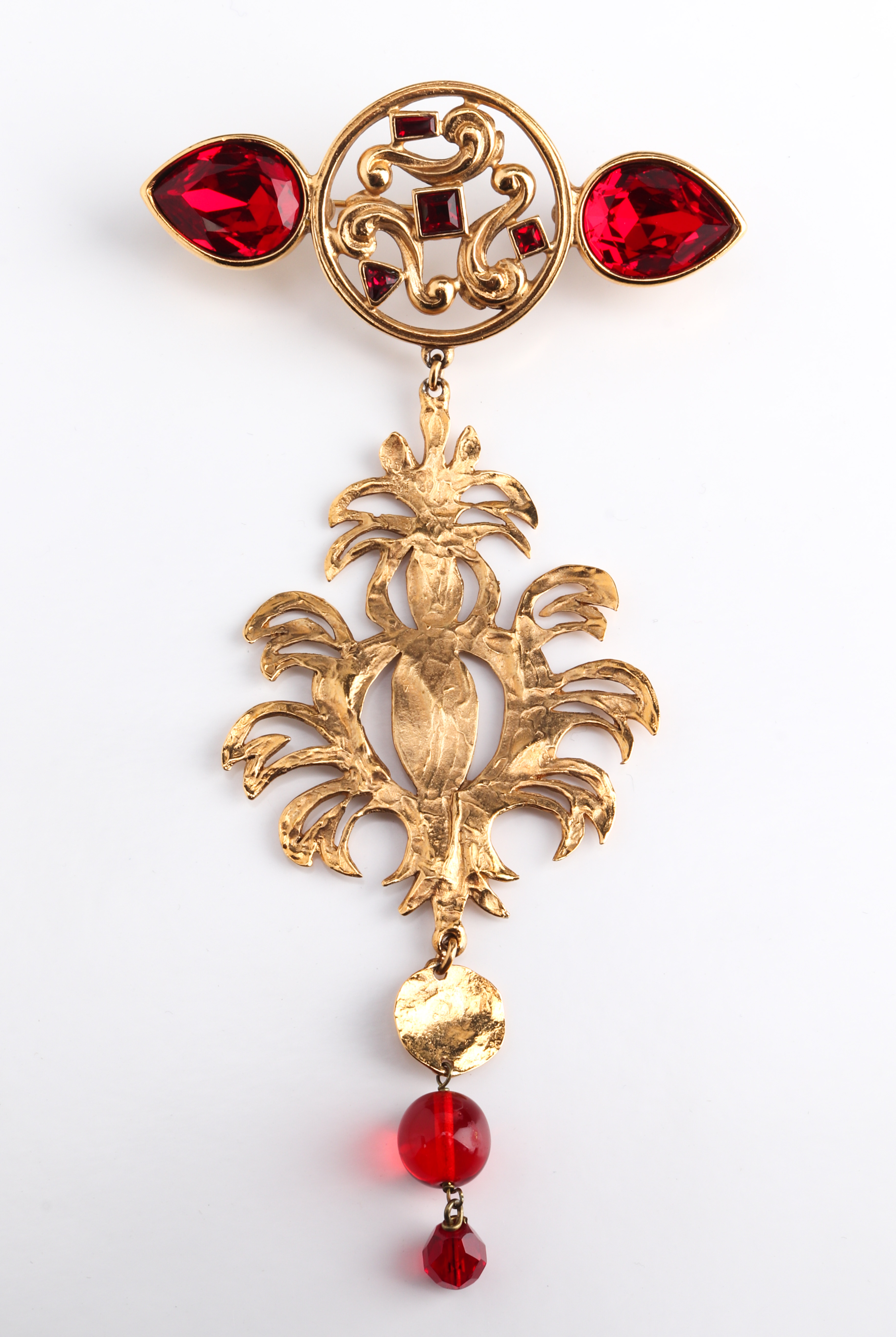 YVES SAINT LAURENT GOLD-TONE &