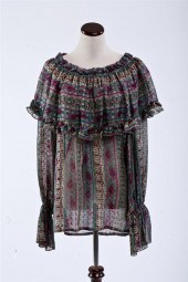 YVES SAINT LAURENT PAISLEY PEA