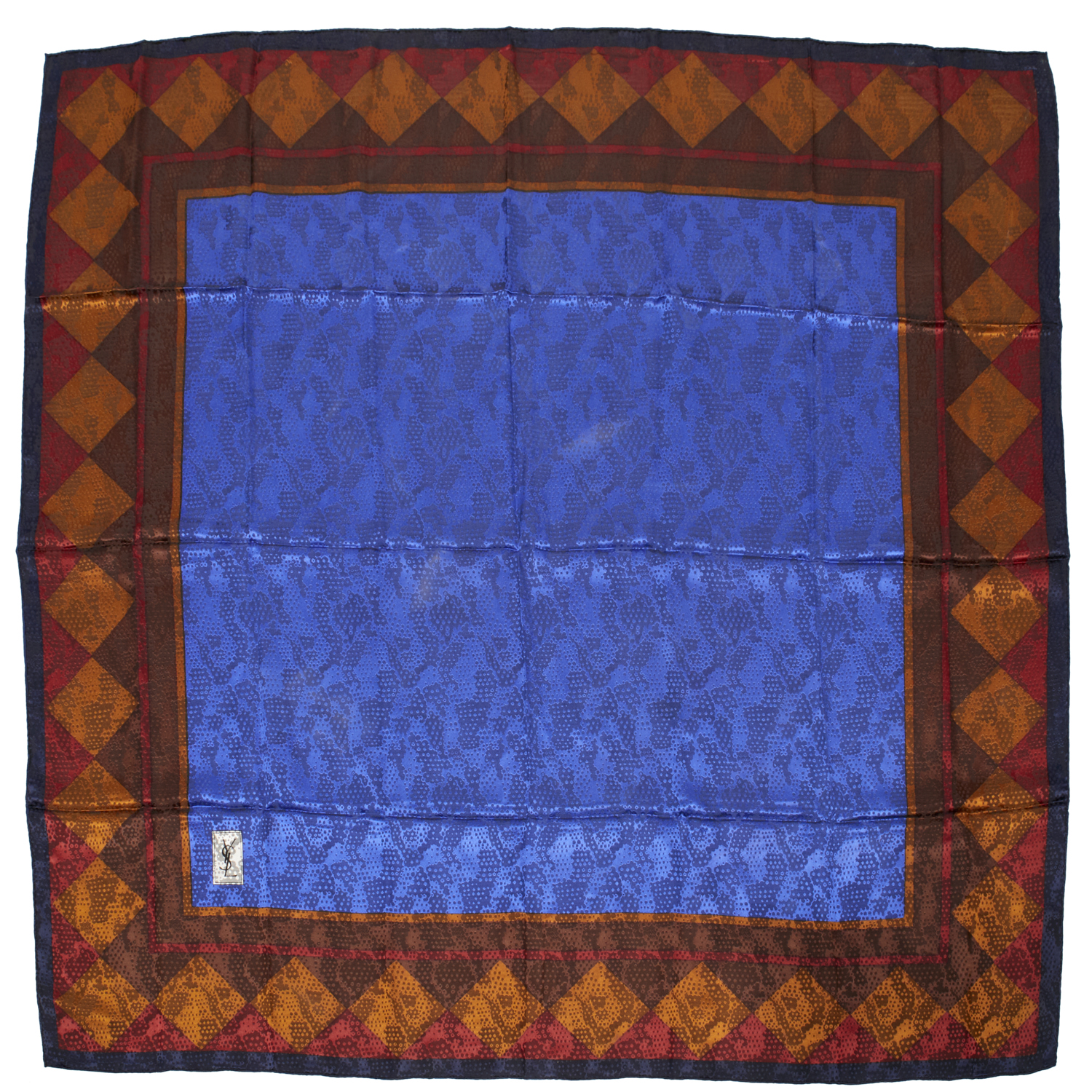 YVES SAINT LAURENT SILK SCARF