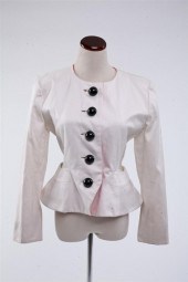 YVES SAINT LAURENT WHITE JACKE