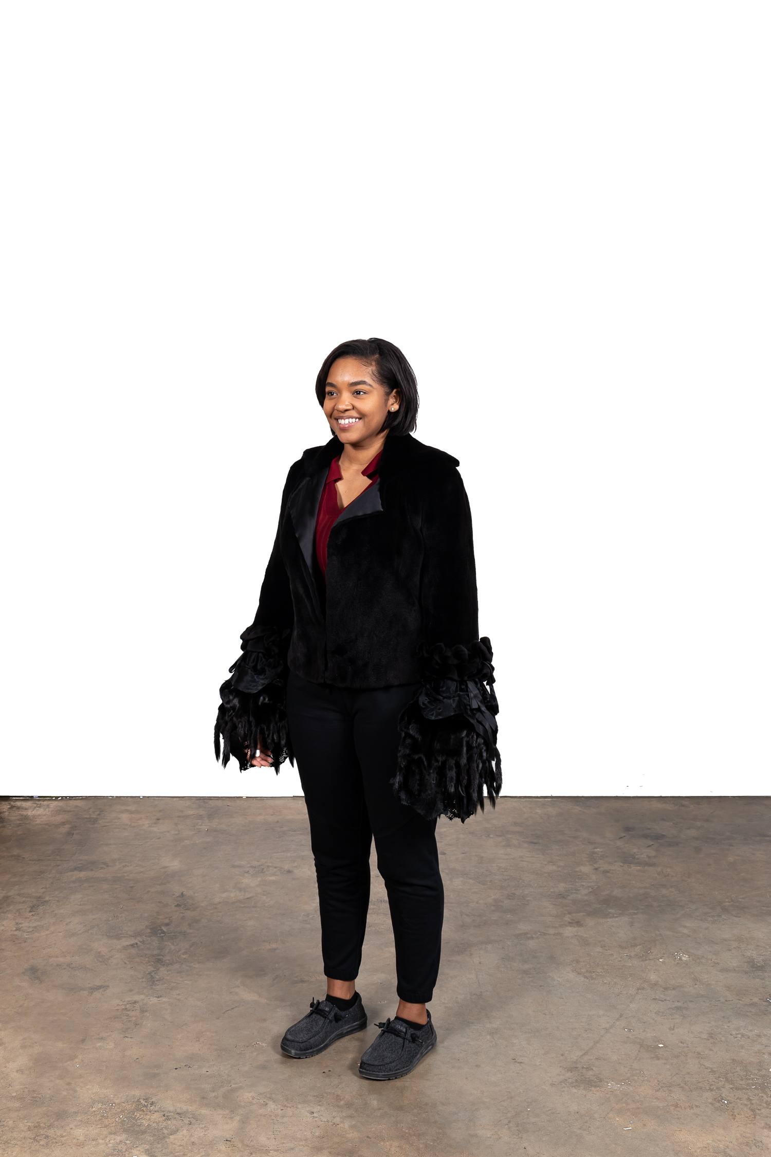 YVES ST LAURENT FOURRURES MINK COAT