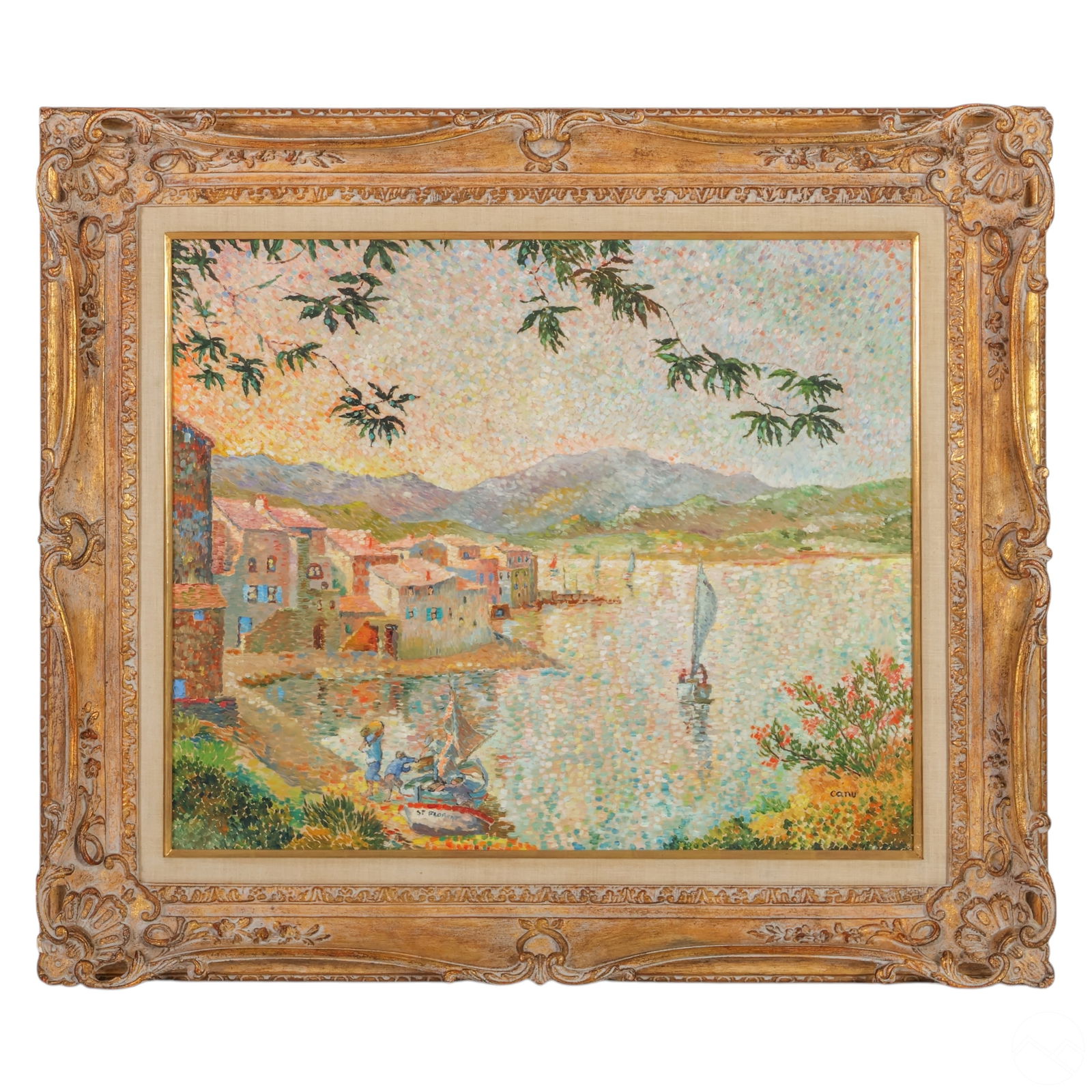 YVONNE CANU 1921-2008 IMPRESSIONIST