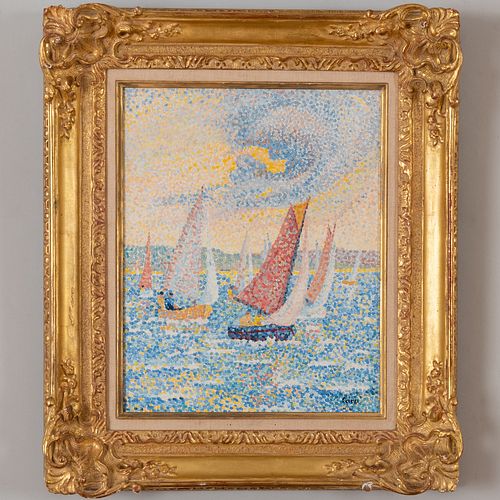 YVONNE CANU (1921-2008): REGATES