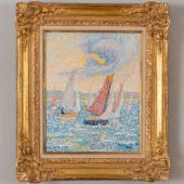 YVONNE CANU (1921-2008): REGAT