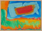YVONNE THOMAS "CINEMA" OIL ON