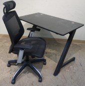 'Z'-SHAPE COMPUTER DESK AND ME