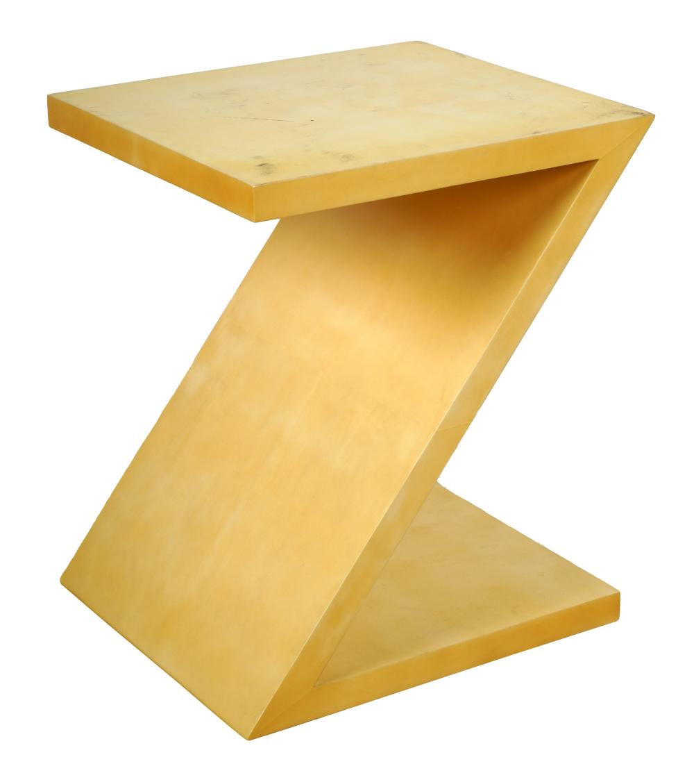 Z-SHAPED GOATSKIN PARCHMENT SIDE