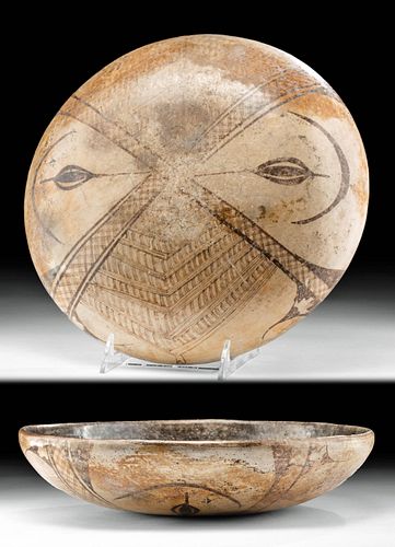 ZACATECAS BICHROME POTTERY DISH