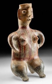 ZACATECAS POLYCHROME SEATED FE