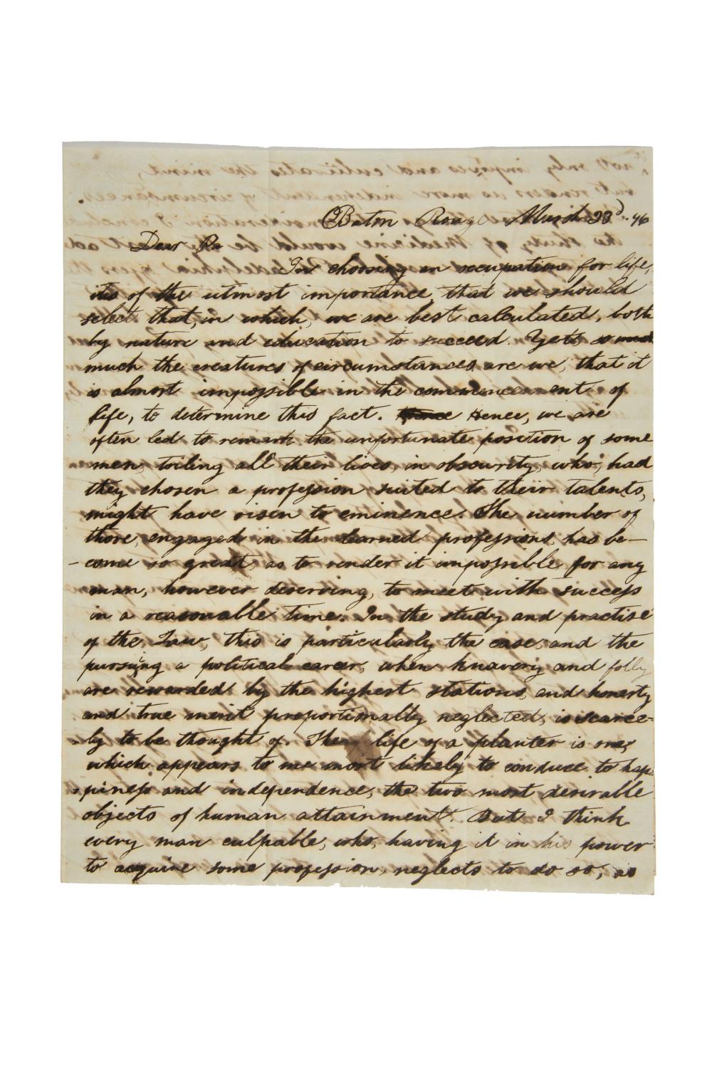 ZACHARY TAYLOR INTEREST[Zachary
