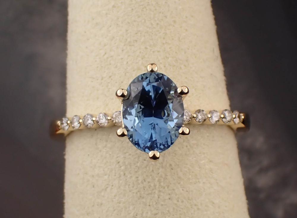 ZANDRITE, DIAMOND AND FOURTEEN