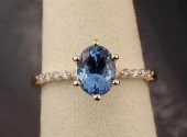 ZANDRITE, DIAMOND AND FOURTEEN