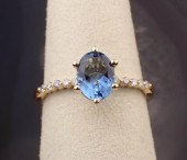 ZANDRITE, DIAMOND AND FOURTEEN