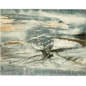 ZAO WOU KI, COLOR LITHOGRAPH O