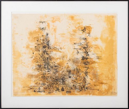 ZAO WOU-KI &QUOT;TWO TREES&QUOT;