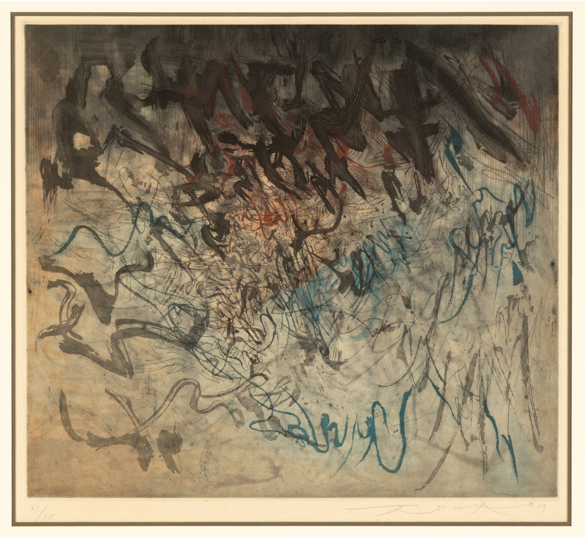 ZAO WOU-KI (ZHAO WUJI,