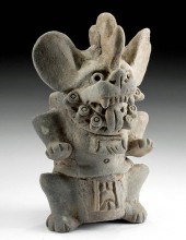 ZAPOTEC POTTERY INCENSARIO OF