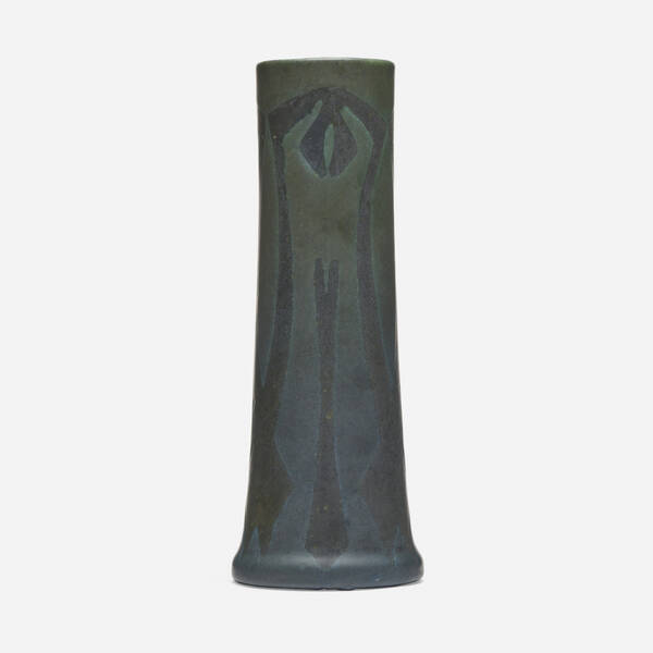 Zark Pottery. Vase. 1907-10, glazed