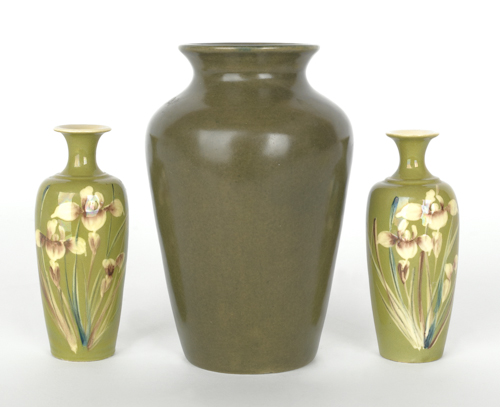 Zark pottery vase 6 1/4" h.