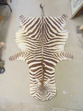 ZEBRA SKIN, 96" BY 54", SEVERA