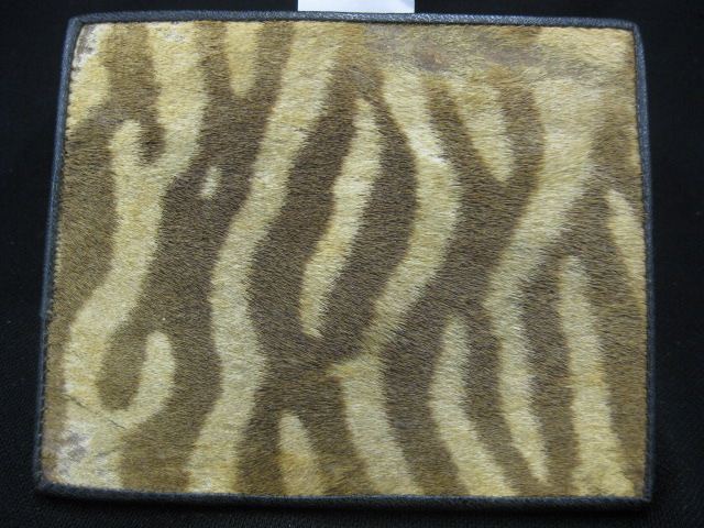 Zebra Skin Dresser Box 4 3/4'' x